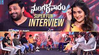 Mangalavaram Movie Team Super Fun Interview  Ajay Bhupathi  Payal Rajput  Manastars [upl. by Sverre]