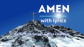 Amen Amen World Youth Day 95 Misa Collection  with Lyrics [upl. by Annaiv]