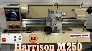 Harrison M250 Power Cross Feed Drehmaschine Drehbank Lathe Svarv Tokarka Tornio [upl. by Goer455]