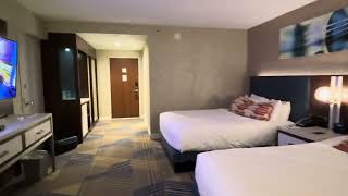 Tour of a South Tower room with 2 beds at Hard Rock in Atlantic City [upl. by Cristine]