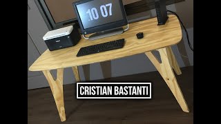 Escritorio setup gamer simple  Easy home office cnc desk [upl. by Marc625]