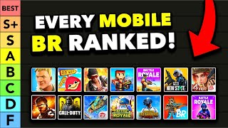 EVERY MOBILE BATTLE ROYALE GAME RANKED FROM WORST TO BEST iOSAndroid Tier List [upl. by Atiz]