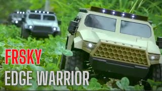 RC CRAWLER FRSKY EDGE WARRIOR 118 4X4 OFFROAD [upl. by Searby]