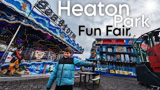 Heaton Park Fun Fair  Manchester February 2023 [upl. by Kirwin]