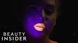 We Tried GlowInThe Dark Neon Lipstick [upl. by Enirolf]