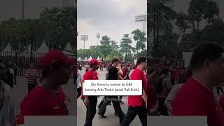 OLE ROMENY DATENG KE GBK SAMA ARFA THOHIR ANAK PAK ERICK  oleromeny kualifikasipialadunia2026 [upl. by Onil]