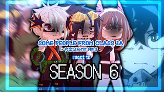 class 1A  vigiliante deku react to season 6  mhabnha  reaction video  Gachalemon [upl. by Dressler]