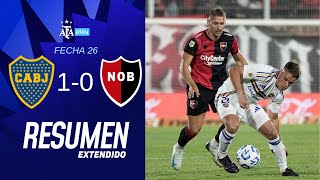 Newells Old Boys vs Boca Juniors  TorneoBetano  Resumen Extendido  Fecha 26 [upl. by Demmahom]