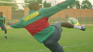 MHD and Cameroon football team dance like Roger Milla [upl. by Lahey]