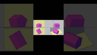 Projection of Pentagonal Prism  Resting with Rectangular face shortvideo engineeringdrawing [upl. by Lewin694]