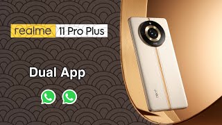 How to Dual Apps in Realme 11 Pro Plus  Setup Realme 11 Pro Dual App Setting [upl. by Hanna]