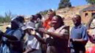 HIVAIDS HomeBased Care Group in Lesotho Singing [upl. by Alletnahs]