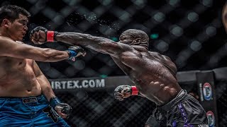 Every Alain Ngalani KNOCKOUT In ONE Championship [upl. by Kannan]