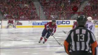 Nicklas Backstrom OT goal 41710 [upl. by Alessig231]