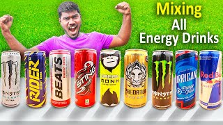 Will I Get Super Energy By Mixing All Energy Drinks [upl. by Ingunna900]