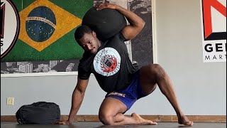 BJJ Sandbag amp Bodyweight Workout Train Anywhere Anytime [upl. by Stace138]