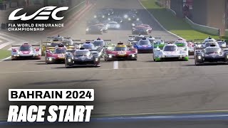 Race Start And First Minutes 🇧🇭 I 2024 Bapco Energies 8 Hours of Bahrain I FIA WEC [upl. by Ydisahc]