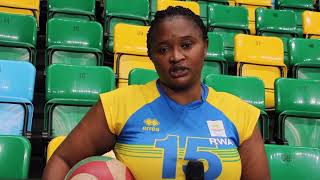 Sitting VolleyballTwiteguye neza kandi tuzazana itike ya Paris CaptMukobwankawe Liliane [upl. by Mic]