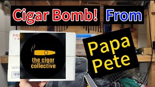 Cigar Bomb Unboxing From TheCigarCollective [upl. by Navanod]