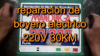 reparacion de boyero electrico 220V 30KM [upl. by Maiah250]