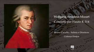 BRUNO CAVALLO  WA MOZART  Flute Concerto in D major K314  CADENZE DONJON [upl. by Noevad218]