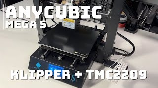 Anycubic Mega S must have upgrade Klipper and TMC2209 drivers for TriGorilla board [upl. by Burr488]