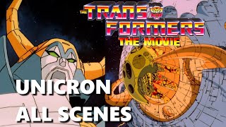 Unicron Transformers Movie 1986 all scenes [upl. by Sarah722]