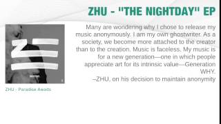 ZHU  quotTHE NIGHTDAYquot EP [upl. by Hafirahs]