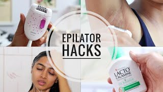 How to Use Epilator  Epilator Hair Removal Hacks  Philips Satinelle Epilator  SuperWowStyle [upl. by Atinnor]