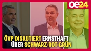 ÖVP diskutiert ernsthaft über SchwarzRotGrün [upl. by Eniamor886]