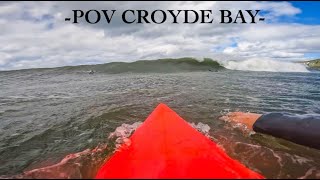 CROYDE BAY POV SURF  WITH COLOUR [upl. by Nitsirc]