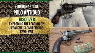 The Legendary Lefaucheux 9mm Pinfire Revolver A Piece of 19th Century History [upl. by Ardnuasak635]