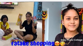 Amhi sagle gelo fatake shopping la🥳💥❤️ vardanigadmale vlog [upl. by Magbie890]