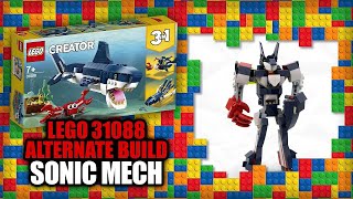 LEGO Creator 31088 Alternate Build  SONIC MECH [upl. by Rogerson]