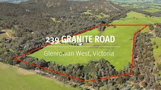 239 Granite Road Glenrowan West [upl. by Asilim194]