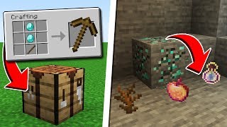 JOGANDO MINECRAFT MAS TODOS OS CRAFTINGS E DROPS SÃO ALEATÓRIOS [upl. by Surazal]