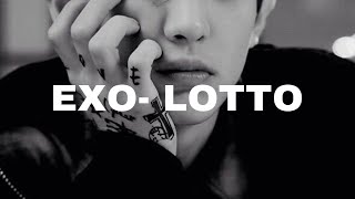 EXO 엑소 Lotto Easy Lyrics [upl. by Berke]