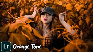 Tutorial Edit Foto Orange Tone Menggunakan Lightroom CC Android [upl. by Assiram]