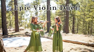 The Riders of Rohan The Lord of the Rings Violin Cover Duet  Taylor Davis amp Mia Asano [upl. by Amoreta]