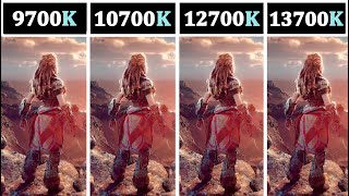 RTX 4090  Intel I7 9700K vs 10700K vs 12700K vs 13700K  4K Ultrawide 1440P 1080P Tested [upl. by Bowlds]