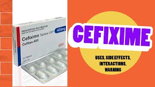 Cefixime  CEFIXIME antibiotic  cefixime side effects  cefixime uses caricef [upl. by Nwahsem229]