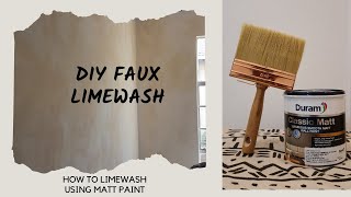 AFFORDABLE DIY FAUX LIMEWASH  EP2 EXTREME LIVING ROOM MAKEOVER  SOUTH AFRICAN YOUTUBER [upl. by Donovan]