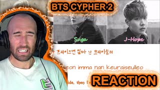 BTS  CYPHER 2 RAPPER REACTION [upl. by Uy]