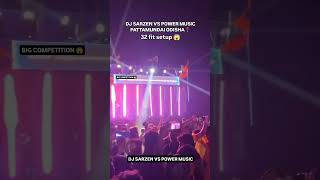 DJ sarazen vs power music competition odisha 😱 djamarmeerut sarzan funnyclip [upl. by Elohcan976]