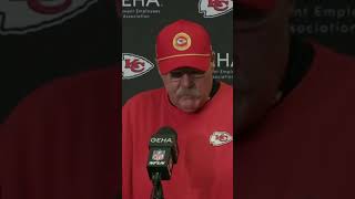 Chiefs head coach Andy Reid calls loss a learning opportunity chiefskingdom chiefs bills nfl [upl. by Slosberg]