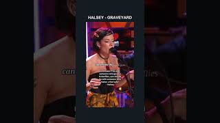 Halsey  Graveyard  Live  halsey graveyard live [upl. by Annawyt]