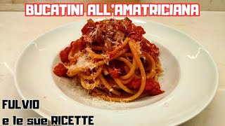 BUCATINI ALLAMATRICIANA  La Ricetta Tradizionale che devi assolutamente provare [upl. by Fernandes]