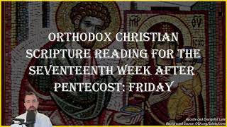 Seventeenth Week After Pentecost Friday  Col 4511 1418 amp Luke 101621  October 18 2024 [upl. by Ninahs990]