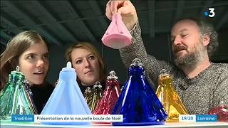 LAB la boule de Noël 2019 du Centre international dart verrier de Meisenthal Moselle [upl. by Thomson368]