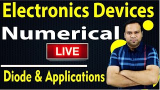 Electronics Devices Numerical  Diode and Applications Numerical  RGPV  Electronics engineering [upl. by Aikemaj]